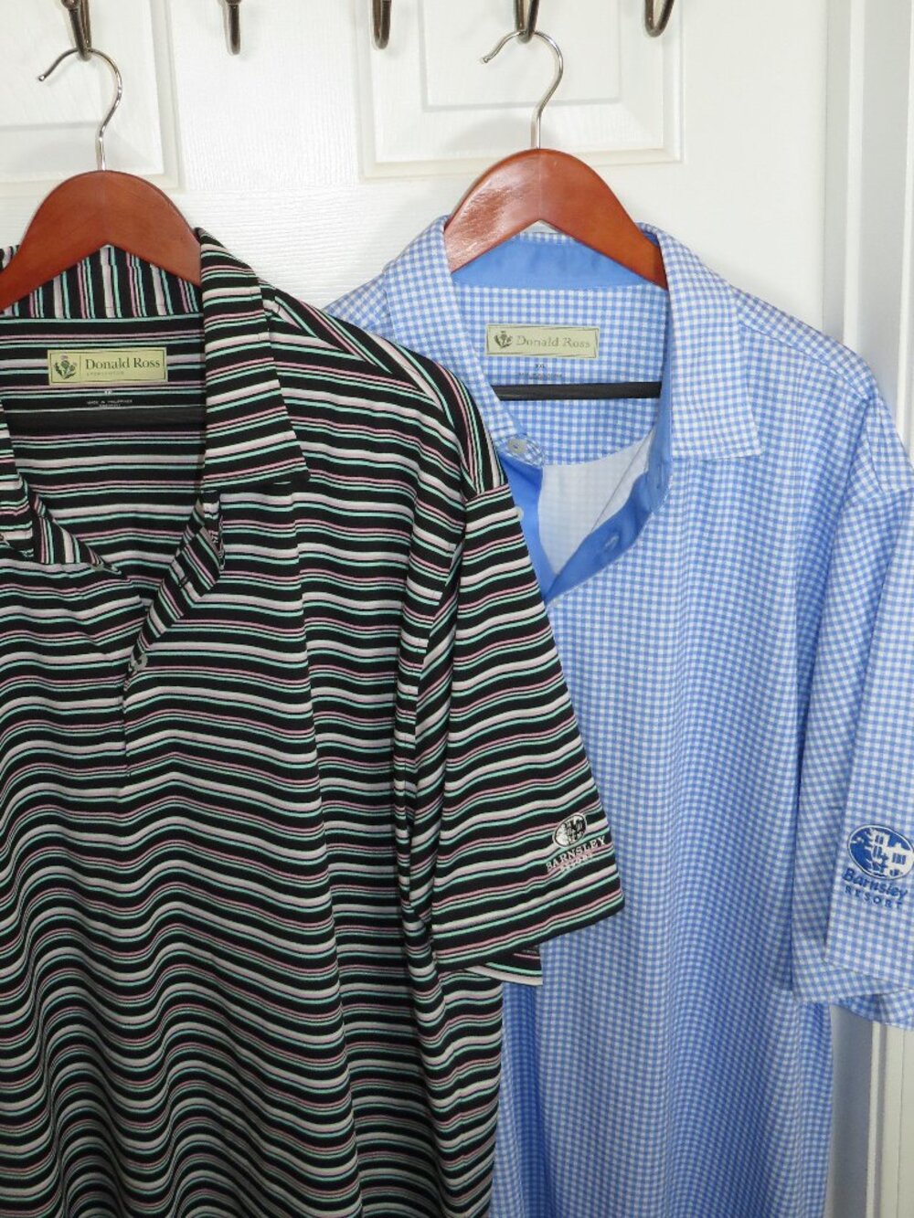 *Lot of 2* Donald Ross Men’s Performance Golf Polo Shirts Barnsley Resort XXL